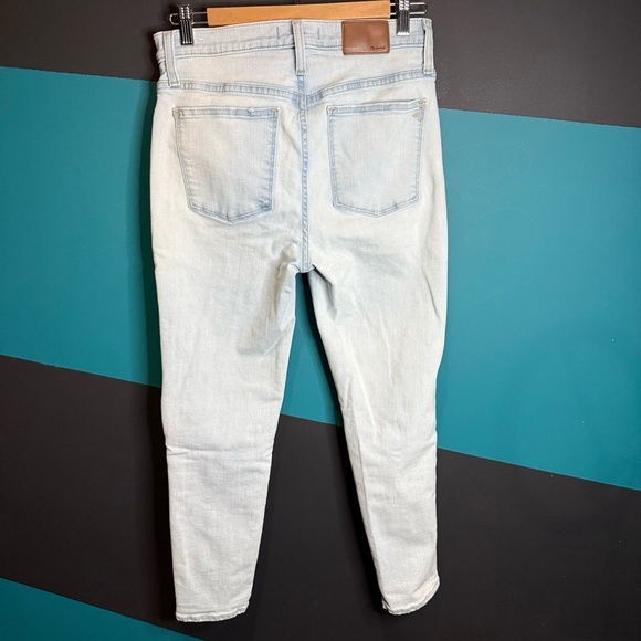 Madewell Light Blue Skinny Jeans High-Waisted - Picture 6 of 14